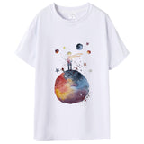 2020 Men The Little Prince Shirt Summer Funny T-shirt Short Sleeve O-neck The Little Prince Tshirt Male Cool Cartoon Tops Tees