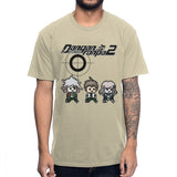 Natural Cotton Classic Round Collar 8bit Danganronpa T Shirt Interesting Custom For Man Tee Shirt Guys Punk Designer Streetwear